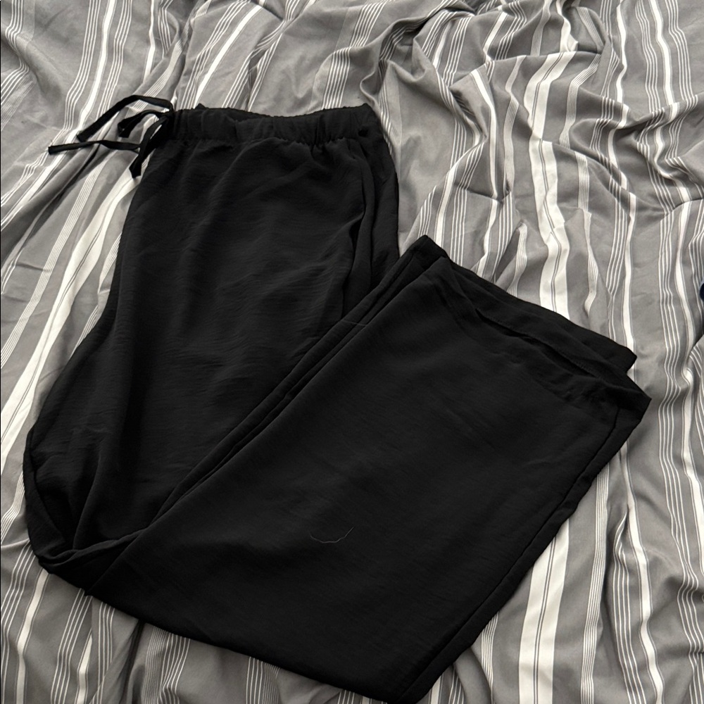 Rachel Zoe Black Swim Coverup Pants